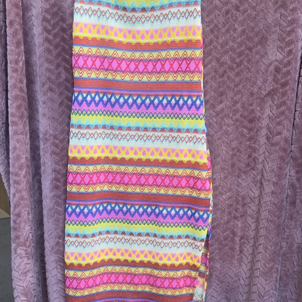 Colorful Patterned Women's Skirt